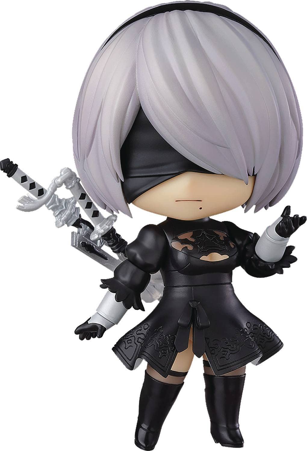 Nendoroid NieR Automata 2B 2 Type Plastic Painted Movable Figure SE36790 [YoRHa No. B] Non-scale (Re-release)