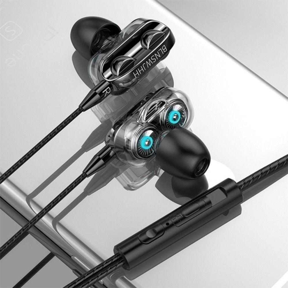 Stereo Earphones Stereophony In Ear Type 3.5mm Earphone Wired Headphone Wired Headset Bass Earbuds