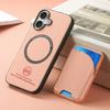 Anti Shock Magnetic Phone Case With Card Slot Premium Textured PU Leather Slim Protective Cover For Secure Everyday Use