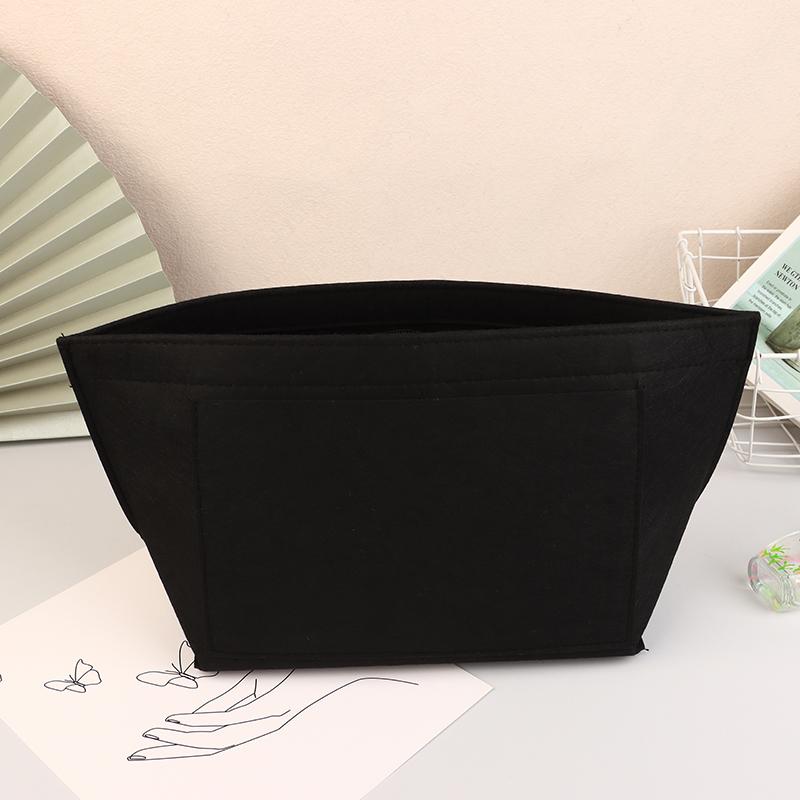 Felt Insert Lining Cosmetic Bag Purse Organizer Insert For Handbags Support Liner Felt Bag Organizer For Purse Tote Bag Insert