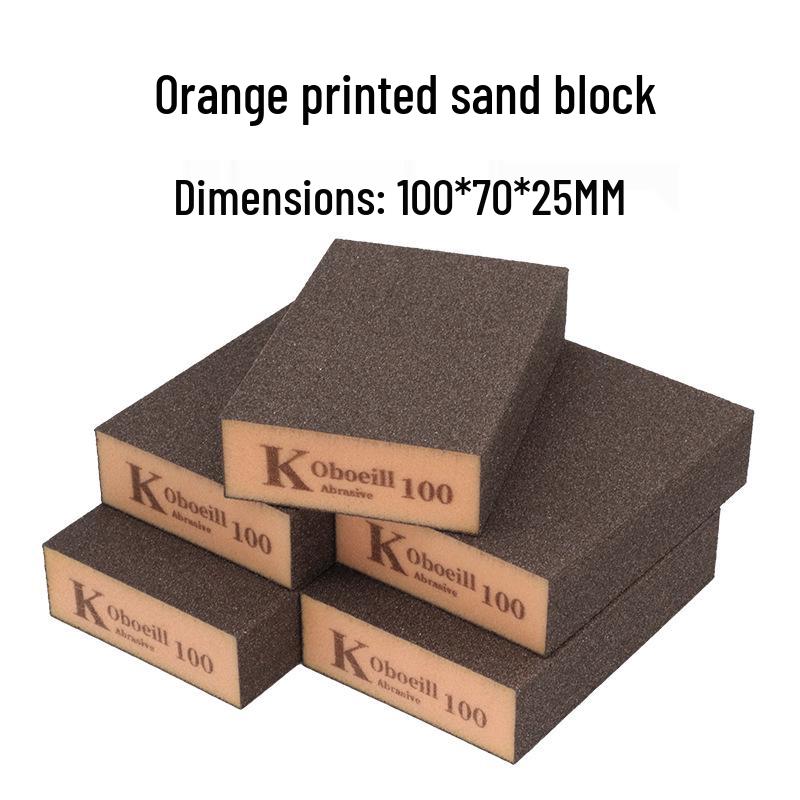 

K Brand Thick Sanding Sponge for Grout Cleaning, Woodworking, Metal Hand Sanding, and Polishing 150# (400-500 grit)