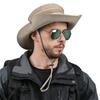 New men's and women's bucket hat big edge sun hat outdoor mountaineering sun protection fishing hat quick drying sun hat
