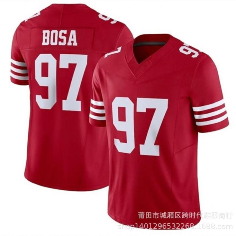 San Francisco 49ers 97 Football Jersey - NFL Team Sports Apparel Fans