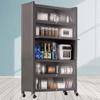Bieying Floor-Standing Carbon Steel Kitchen Storage Rack