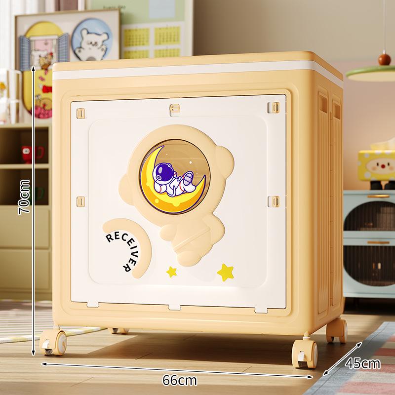 Очень большой ящик для хранения детских игрушек на колесиках с откидной крышкой Large 47X36X52 cm 7500₽