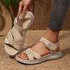 Amazon's Summer New Product: Women's Lightweight Sports Style Sandals with Thick Soles and Open-toe Design