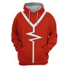Unisex Streetwear Invincible Doctor Seismic Cosplay Mikiny s kapucí Dlouhý rukáv Zimní mikiny s kapucí 3D Potisk po celé ploše Merch Pulovry
