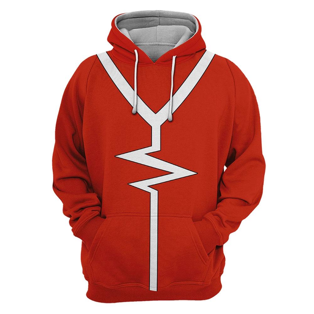 Unisex Streetwear Invincible Doctor Seismic Cosplay Mikiny s kapucí Dlouhý rukáv Zimní mikiny s kapucí 3D Potisk po celé ploše Merch Pulovry
