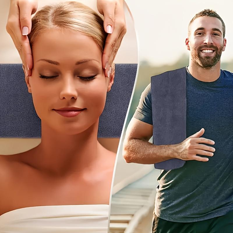 Super Absorbent Salon Towel - Anti Bleaching, Fast Drying Polyester Fiber Water Treatment Face Towel, Suitable for Hairdressers