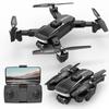RC Drone met camera 4K dubbele camera RC Quadcopter met functie Obstakel vermijden Optische stroom Locatie Gebaarcontrole 2 batterij