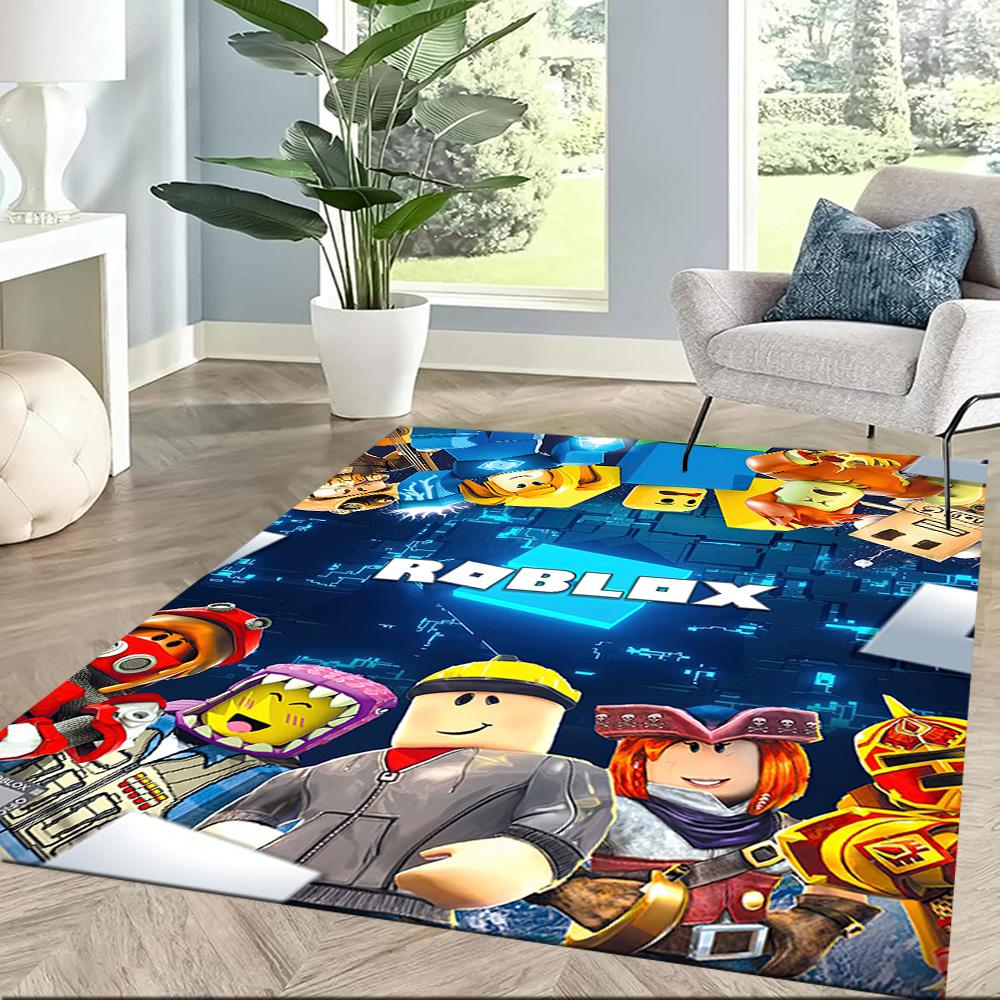 Roblox Square Rugs Are a Great Choice for Living Rooms, Bedrooms, Home Décor, and As Gifts