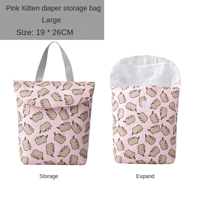 Baby Diaper Bag Diaper Storage Bag Portable Mommy Waterproof Hanging Bag  Diaper Storage Bag