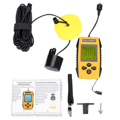 100M Taşınabilir LCD Balık Bulucu Sonar Sensörlü Balıkçılık Aksesuarı TL88E