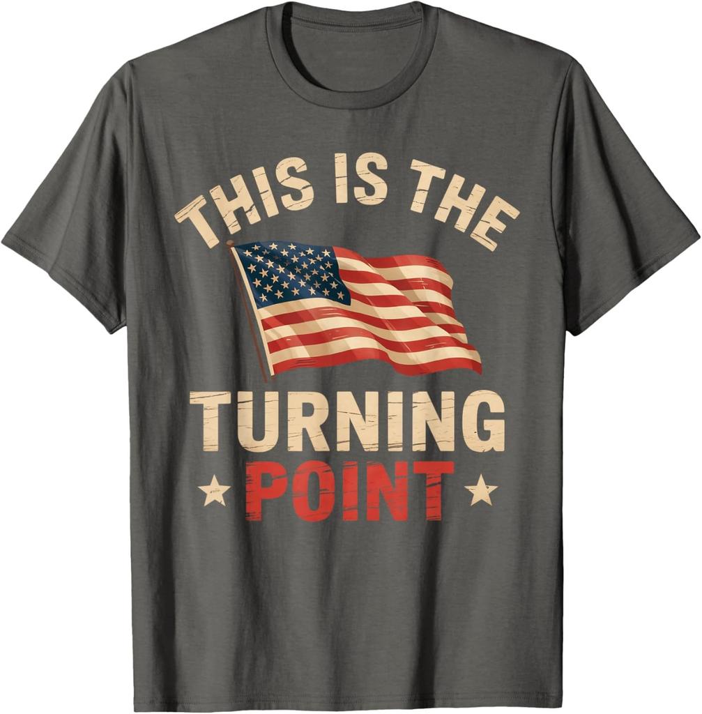 Point Design Political America The Turning Point Unisex T-Shirt