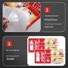 Carbon Dioxide Fire Extinguisher Instruction Sticker