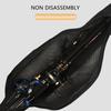 New Portable Folding Fishing Rod Bag With Shoulder Strap 120/130CM Fishing Rod Case Black Fishing Organizer