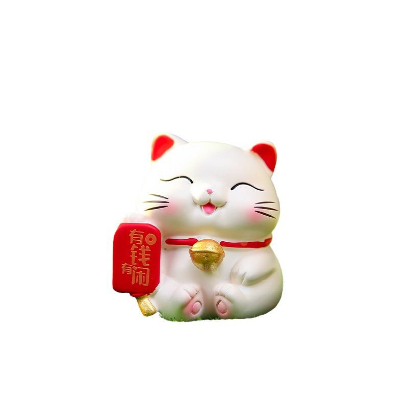 Personalized Desktop Cat Car Ornament - Center Console Doll Decoration