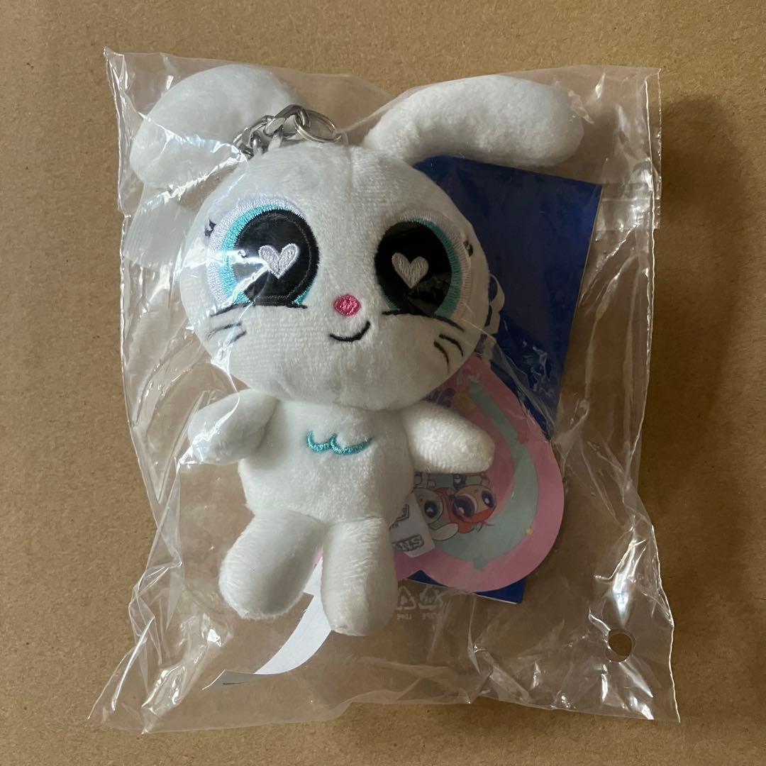 

[USED] NEWJEANS LINE FRIENDS Powerpuff Keyring Bunny