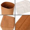 Creative Desktop Plant Bag Cosmetic Storage Bag Kraft Paper Flower Pot Reuseable