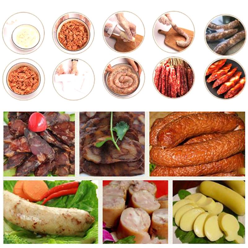 60Mm*2M Food Grade Casings Shell For Sausage Salami Dog Making Casing