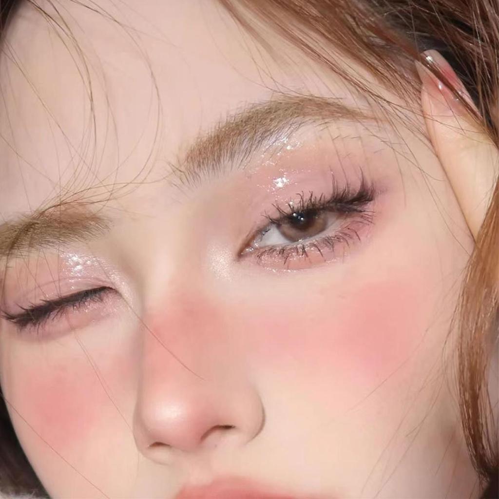 Puderrouge, weiches und bauschiges Wangenrouge, langanhaltendes Rouge, natürliches Wangenrouge für den täglichen Gebrauch, einfach zu verblenden