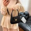 New Fashionable High-texture Portable Crescent Bag Popular Versatile Temperament Daily Practical Shoulder Bag Messenger Bag