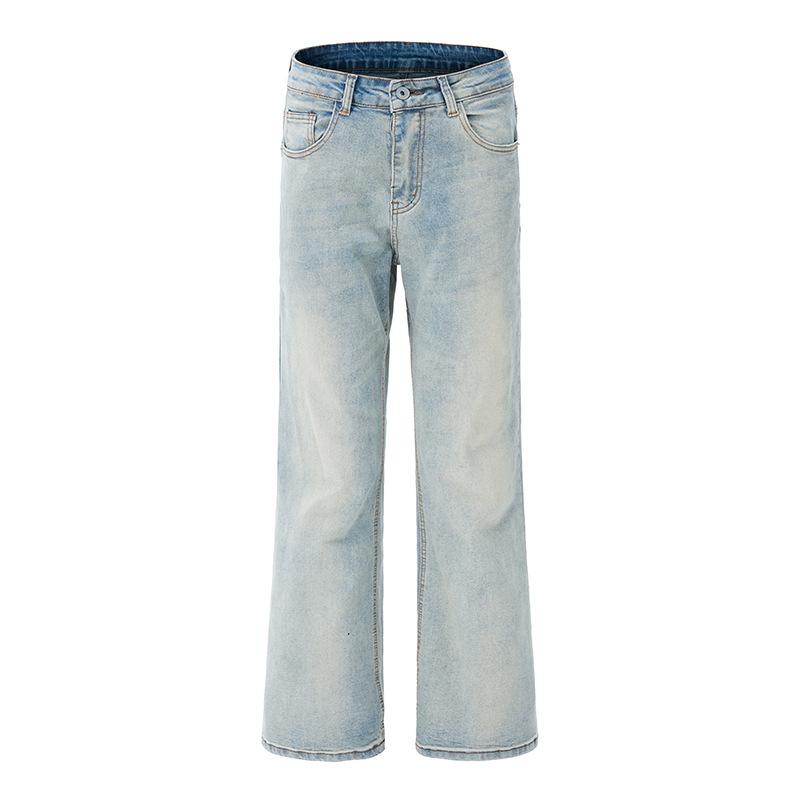 

Выстиранные узкие джинсы для мужчин XXL синий