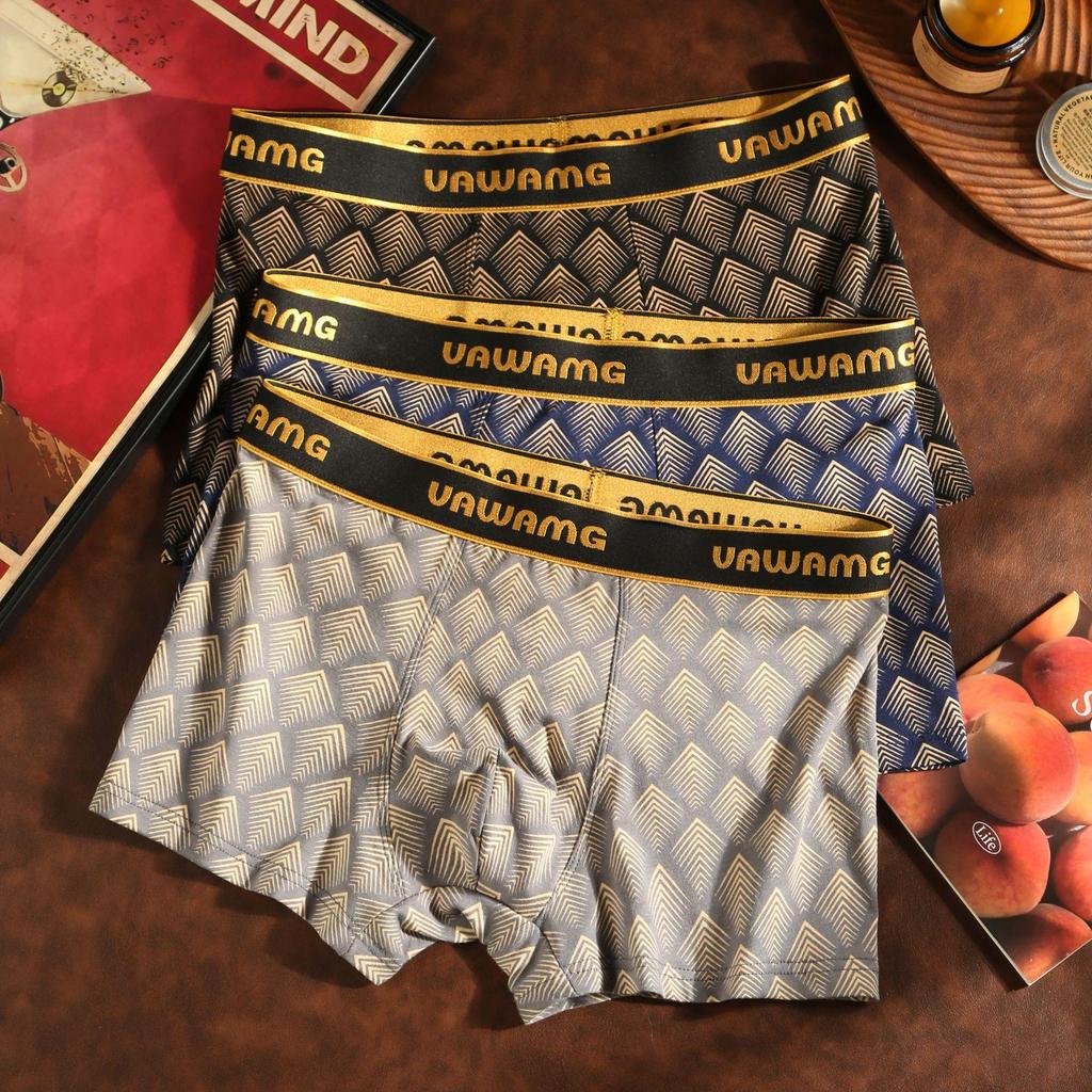 Premium Herren Antibakterielle Baumwoll-Boxerbriefs - Atmungsaktiv, Bequem, Übergröße Jugendshorts