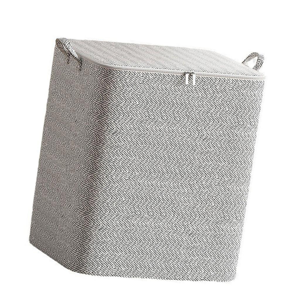 Multipurpose 220L Zippered Storage Bag for Quilt and Sweaters Ideal for Closet Organization and Space Saving Designs