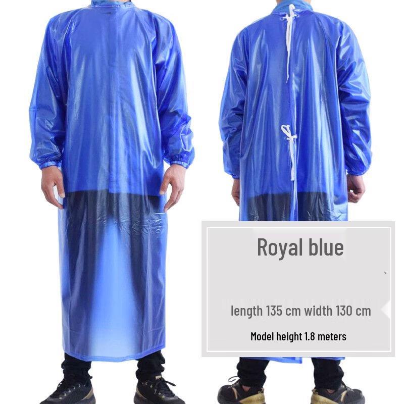 Jiemengzhe Waterproof Long-Sleeved Work Apron