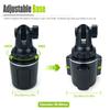 Car Cup Holder Cellphone Mount Stand 360° Rotation Mobile Phone Cradle Compatible For IPhone Android Phone