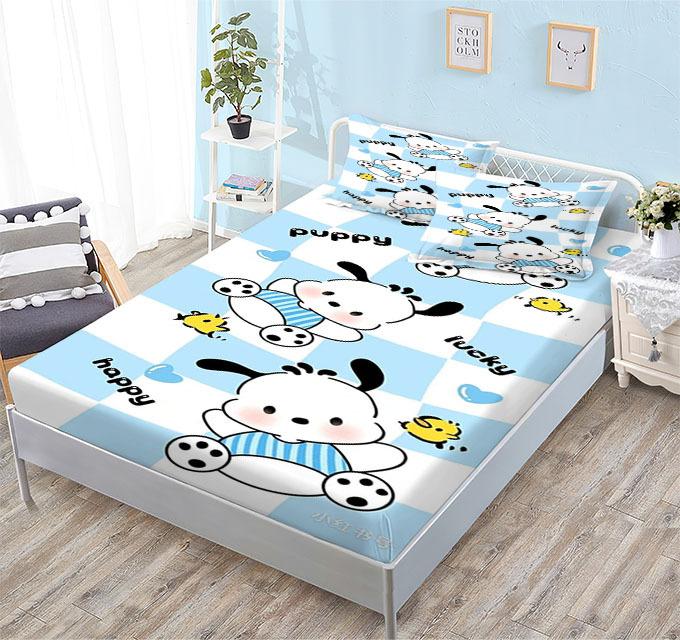Kompleksowy Polerowany Materac, Nowy Rodzinny Uroczy Kreskówkowy Zestaw Trzyczęściowy Materac Dziecięcy