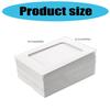40 Paper Photo Frames 40 Wooden Clips 4 Rope Creative Hanging Photo Display Kits For DIY Wall Decors Birthday Party