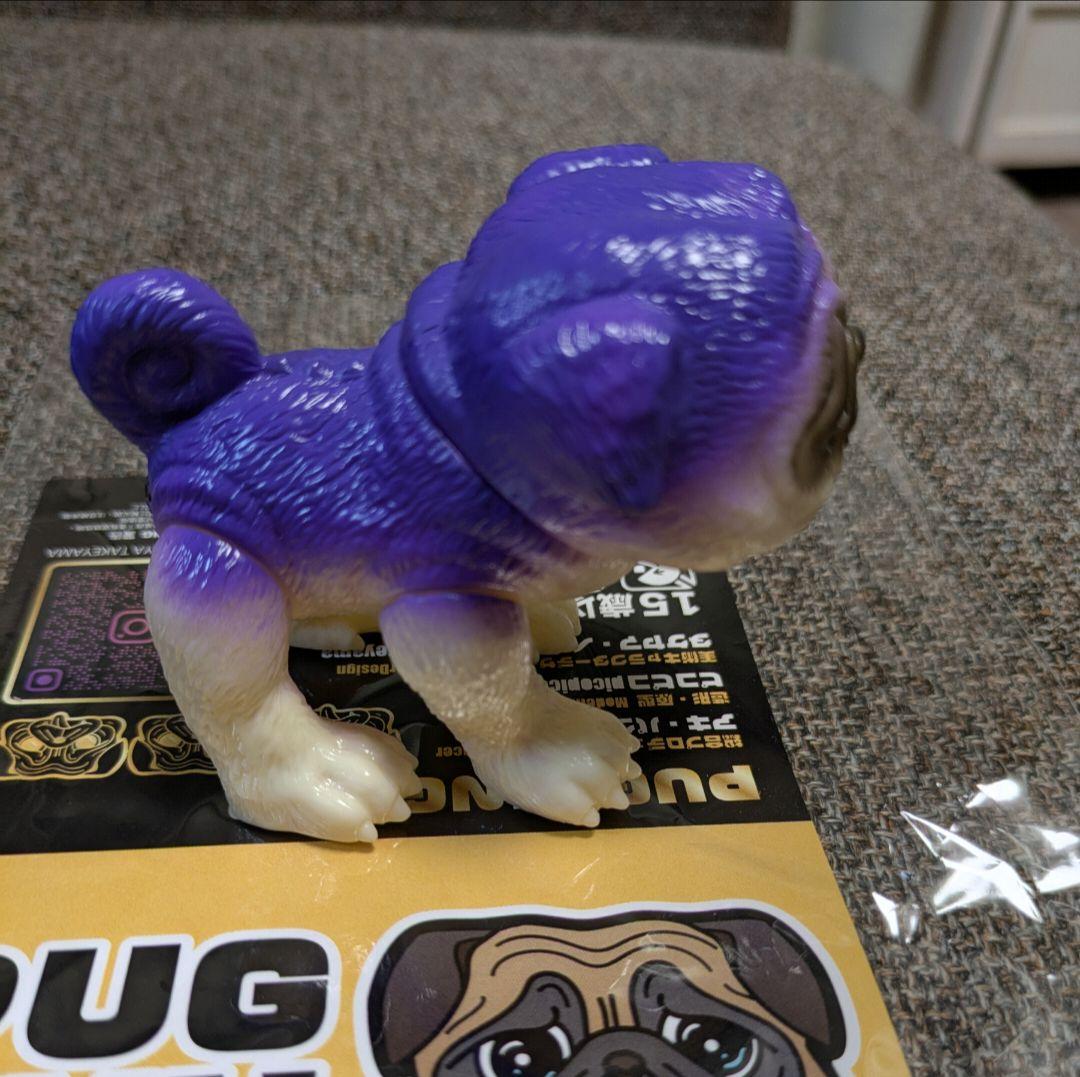 

[USED] Akipagu PUGJYU Pug Beast Soft Vinyl Purple PUG KINGDOM