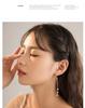 S925 Sterling Silver Water Drop Tassel Earrings - 2026 Elegant, Versatile, High-End Long Dangle Design for Girls