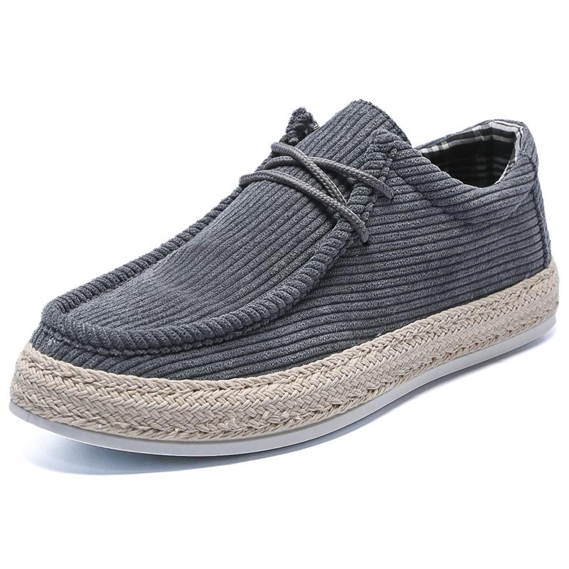 

Мода Мода Повседневная обувь для мужчин 2025 Новые удобные тканевые лоферы Универсальные мужские кроссовки Уличная дышащая мужская обувь для ходьбы 39 синий