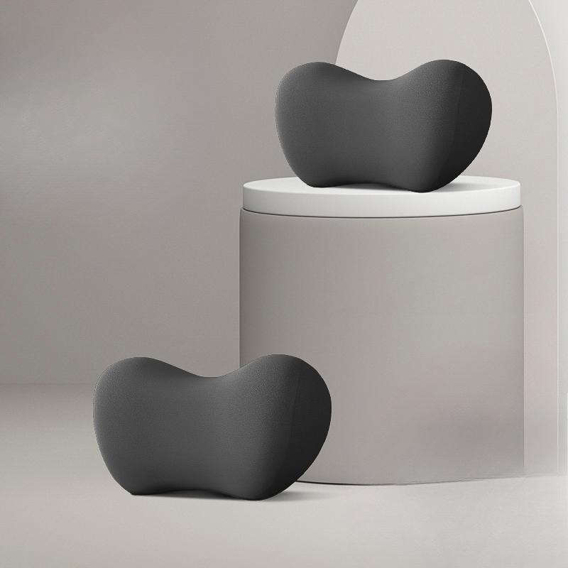 High-end car headrest and neck pillow, a pair of car seat driving pillows, Tesla lumbar support, car cushions for cars