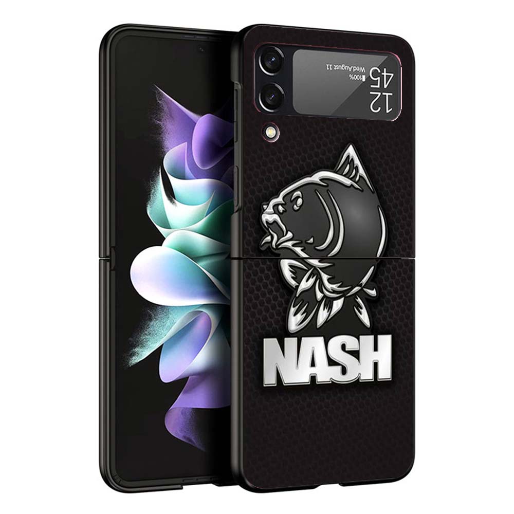 

Nash Fishing Art Phone Case For Samsung Galaxy Z Flip7 Flip6 5G Flip5 Flip4 Flip3 ZFlip 7 6 3 4 5 Shockproof Back Cover Galaxy Z Samsung Z Flip 6