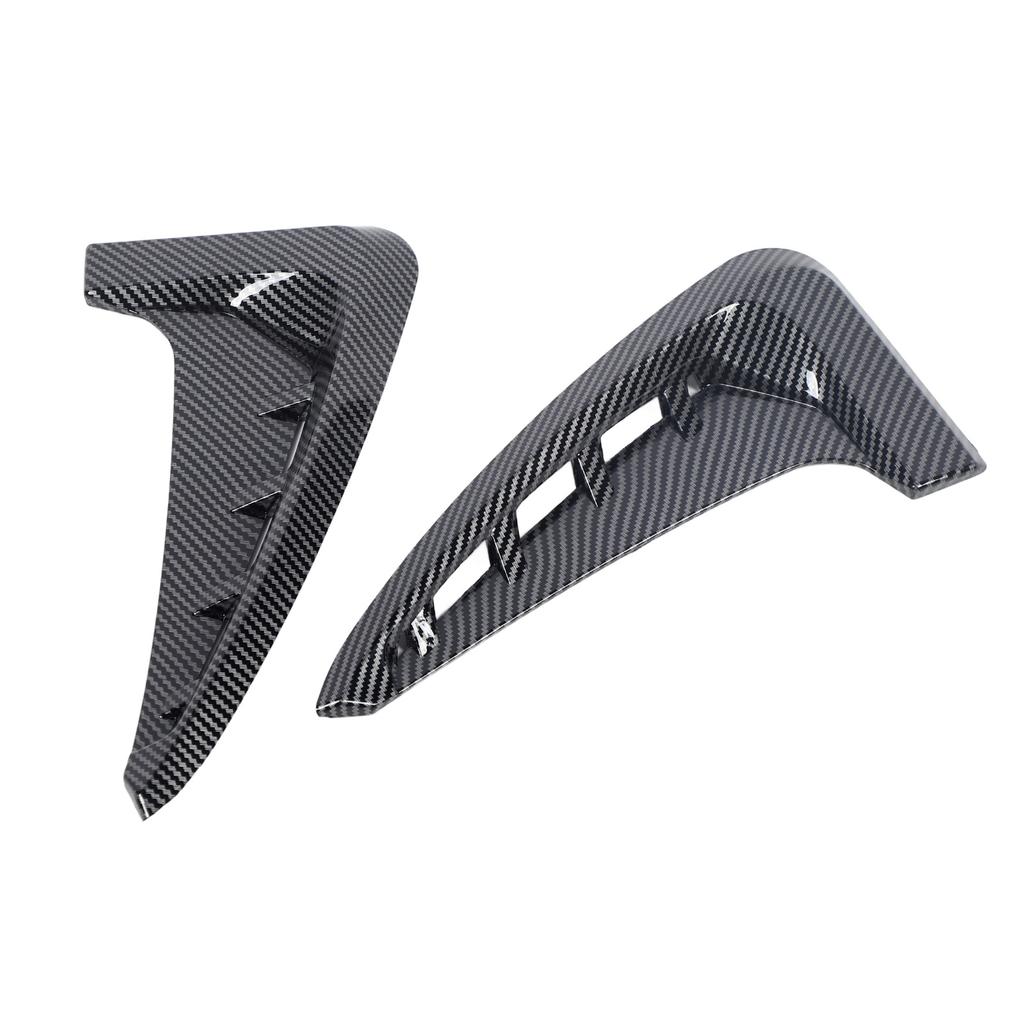 2PCS Car Front Side Air Vent Cover Decorative Gills Side Air Wing Vent Trim for X5 F15 M Sport 2014