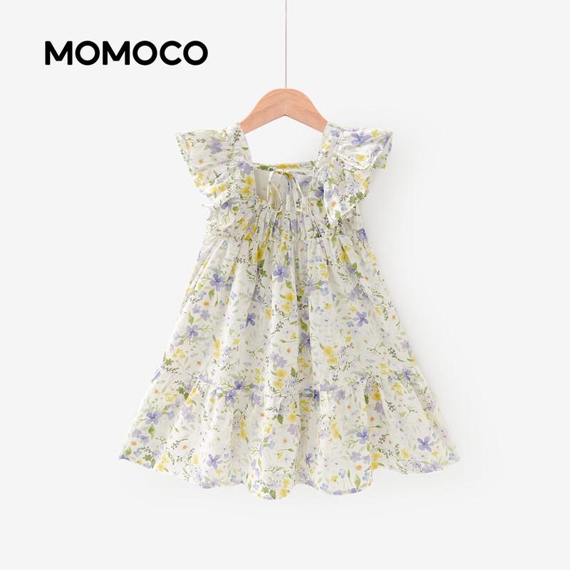 MOMOCO Girls' Summer Sleeveless Princess Dress