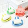 1pc - Multi Functional Rabbit Shaped Durable Soap Box, Household and Outdoor Hygiene Storage Container