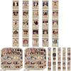 50 Pack One Piece Pirate Poster Stickers Colorful Graffiti Cartoon Decor For Fans