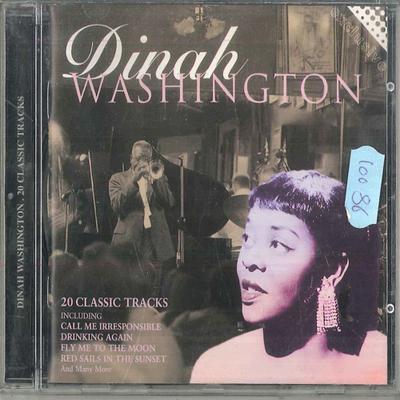 CD DINAH WASHINGTON  20 Classic Tracks CDBTS12 BOOTS 1996 UK Jazz Used