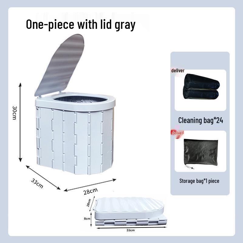 Portable Folding Car Toilet Tent for Camping, Road Trips & Emergencies
