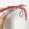 Sensoar TPE 54g Lead-Loaded Lure UV Glow Mackerel Sea Bass Boat Fishing Sea Fishing Squid VIB Soft Fishing Lure