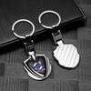 Car Logo Stying 3D Metal Key Rings Shield Shaped Keychain For Volvo Rdesign S80L XC40 XC60 XC90 Xc70 S40 S60 S80 S90 V40 V50 V60