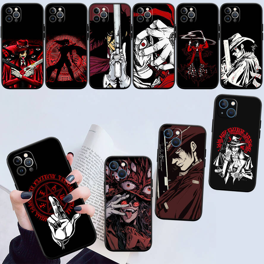 H-Hellsing Case for Samsung Note 20 10 S25 Plus Ultra Lite FE M20 M21 M30 M31 M51 A11 A26 A51 A52 A53 A56 A70 A71 A72 A73
