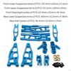 1/8 Scale RC Car Shock Absorption System Kit Anodized Finish Sandblasted Surface Metal