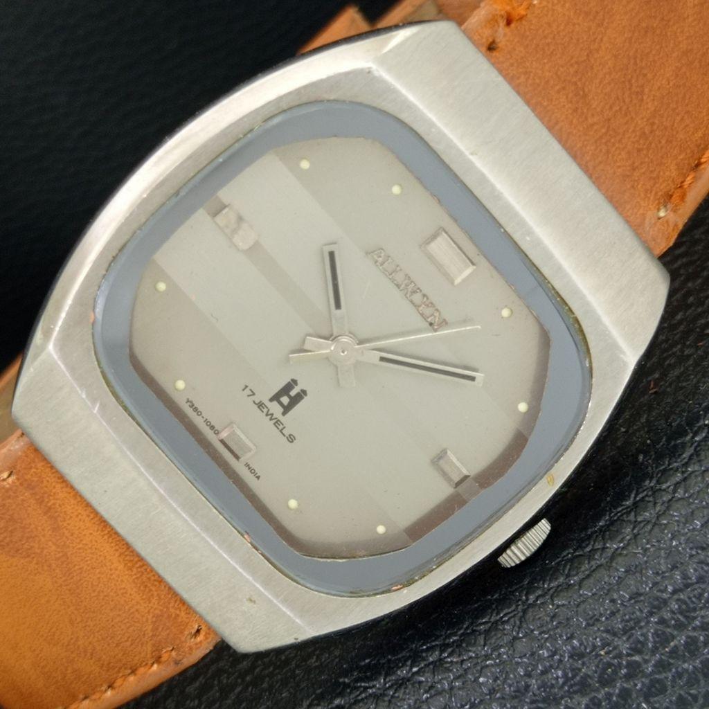 

HAND-WINDING VINTAGE ALLWYN 6300A INDIA MENS ORIGINAL DIAL WATCH a706116-1