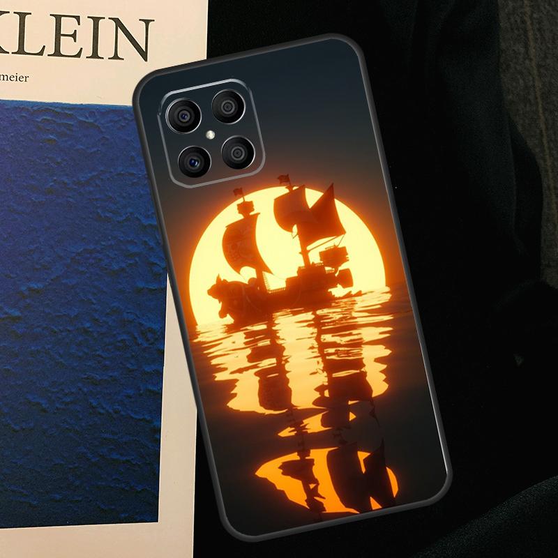 

Sailing Pirate Ship Case For Honor X9b X9c X8b X9a X8a X8 X9 50 70 90 Lite Honor 200 Pro Magic 7 5 6 Lite Cover Honor Magic7 Lite